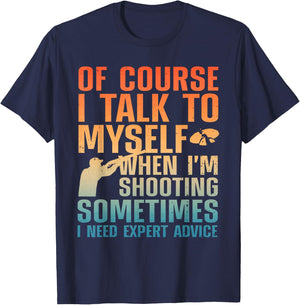 Funny Trap Shooting Women Clay Skeet Trap Shooting T-Shirt - T-Shirt | Navy