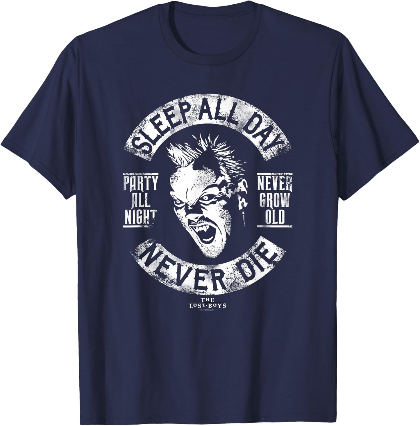 The Lost Boys Biker David Powers T-Shirt - T-Shirt | Navy