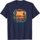 Saguaro National Park Arizona Landscape Style T-Shirt - T-Shirt | Navy