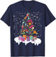 PE Teacher Christmas Tree Physical Education Xmas Party Women T-Shirt - T-Shirt | Navy