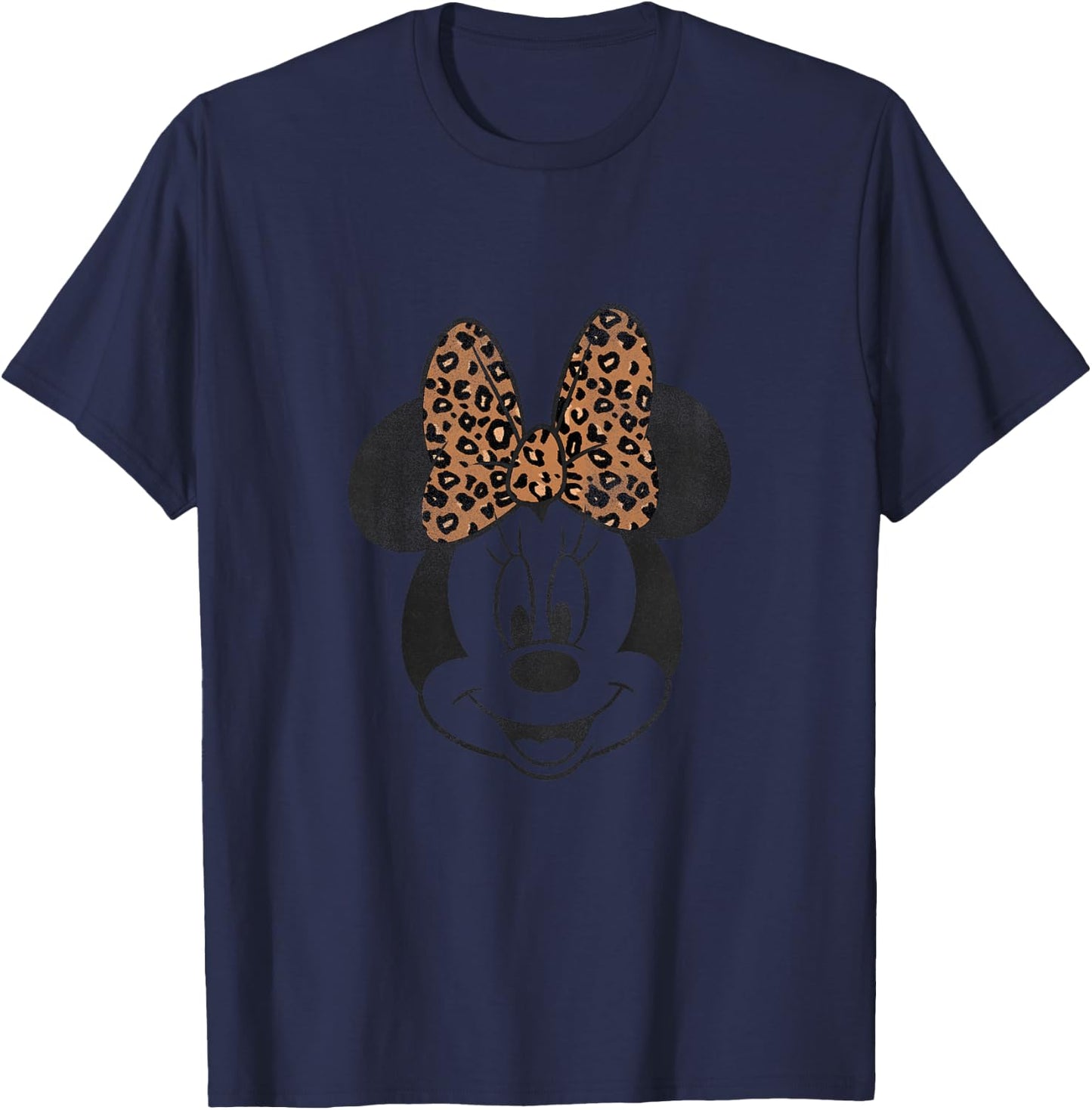 Kids Disney Mickey And Friends Classic Minnie Animal Bow Youth T-Shirt - T-Shirt | Navy