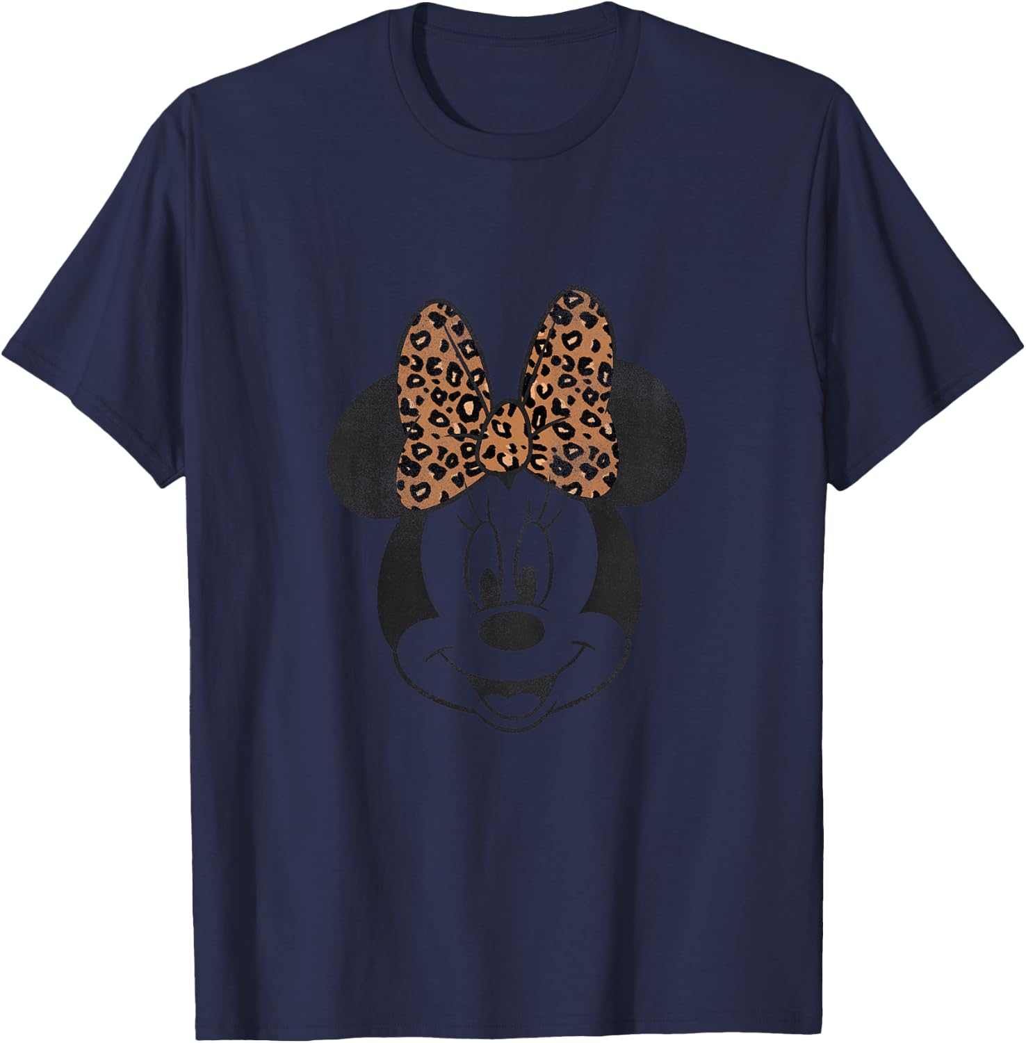 Kids Disney Mickey And Friends Classic Minnie Animal Bow Youth T-Shirt - T-Shirt | Navy