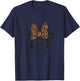 Kids Disney Mickey And Friends Classic Minnie Animal Bow Youth T-Shirt - T-Shirt | Navy