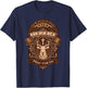 Hubert Hubertus Patron Saint of Hunters Stag Catholic Saint T-Shirt - T-Shirt | Navy