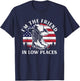 I'm The Friend In Low Places Vintage Cowboy Hat USA Flag T-Shirt - T-Shirt | Navy