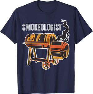 Smokeologist T-Shirt - T-Shirt | Navy