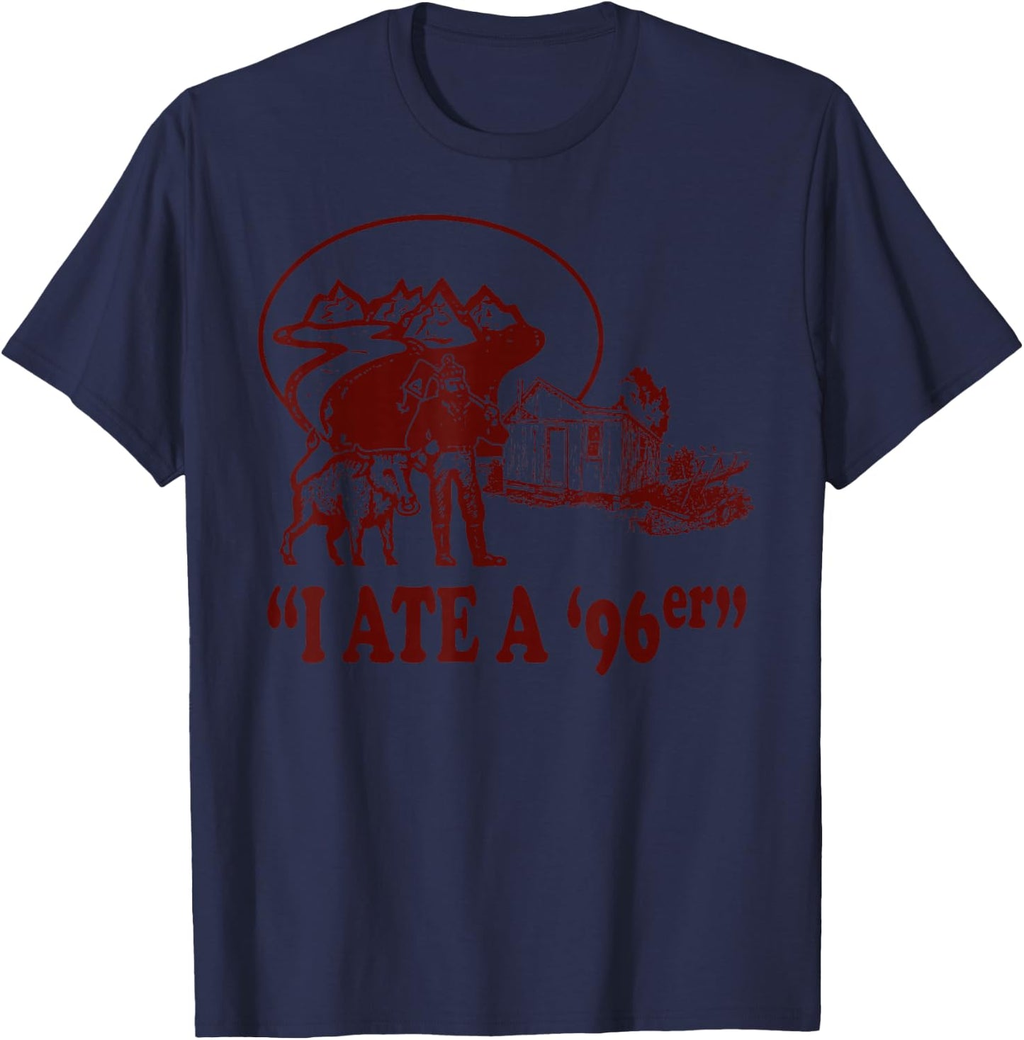 Retro 96er Vintage T-Shirt - T-Shirt | Navy