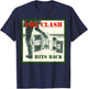 The Clash - Album Cover Hits Back T-Shirt - T-Shirt | Navy