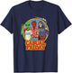 Steven Rhodes Casual Friday Alien Devil Retro Dark Humor T-Shirt - T-Shirt | Navy
