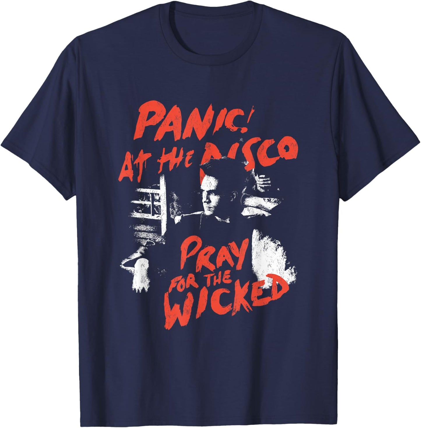 Panic! At The Disco - Pray For The Wicked T-Shirt - T-Shirt | Navy