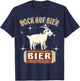 Bock auf Beer Bock Beer Drinker Beer Can T-Shirt - T-Shirt | Navy