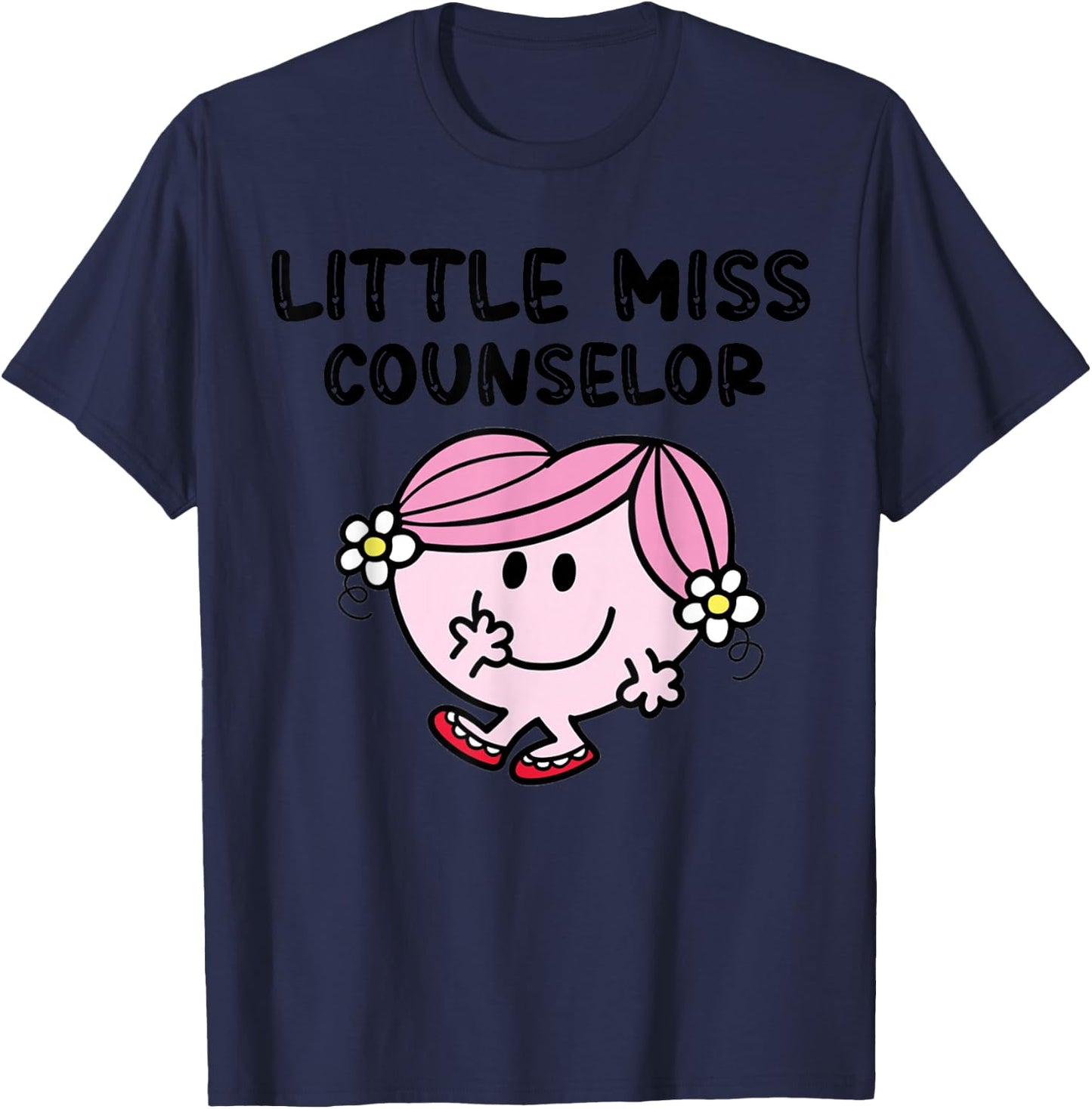 Teaching Staff Lover Little Miss Counselor T-Shirt - T-Shirt | Navy