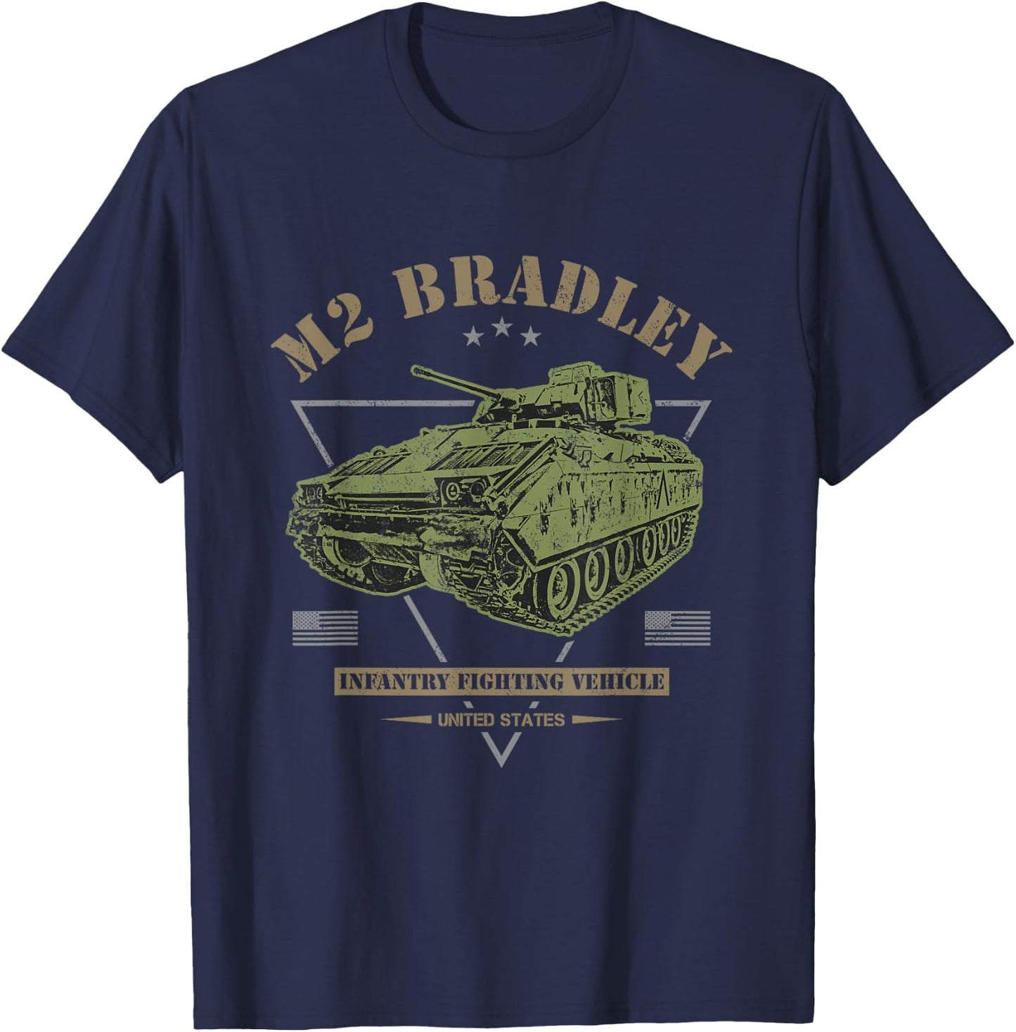 M2 Bradley T-Shirt - T-Shirt | Navy