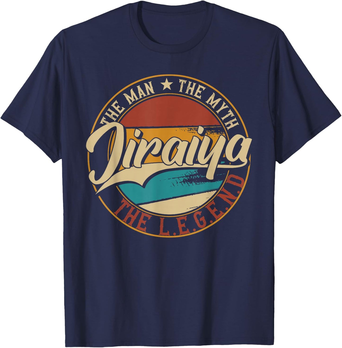 Jiraiya The Man The Myth The Legend T-Shirt - T-Shirt | Navy