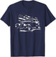 American Classic Hot Rod T-Shirt - T-Shirt | Navy