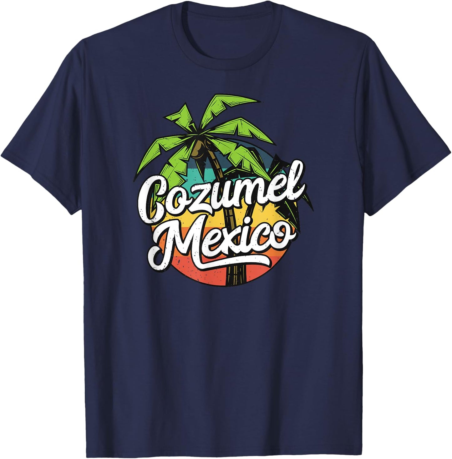 Cozumel Mexico Vacation T-Shirt - T-Shirt | Navy