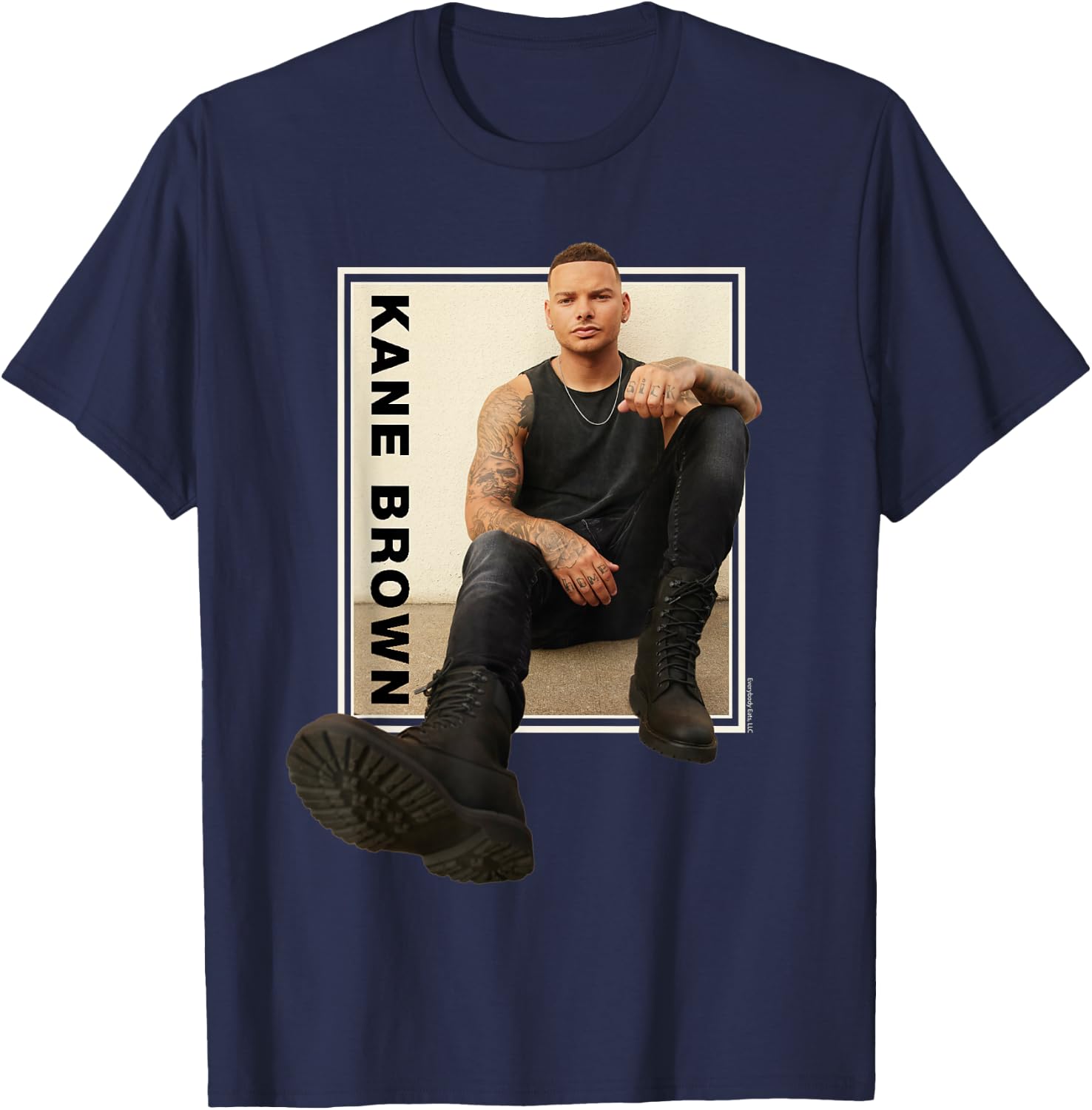 Kane Braun - Kane Brown T-Shirt - T-Shirt | Navy