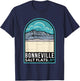 Bonneville Salt Flats Utah T-Shirt - T-Shirt | Navy