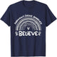 Believe | Parkinson's Awareness Month | Parkinsons Disease T-Shirt - T-Shirt | Navy