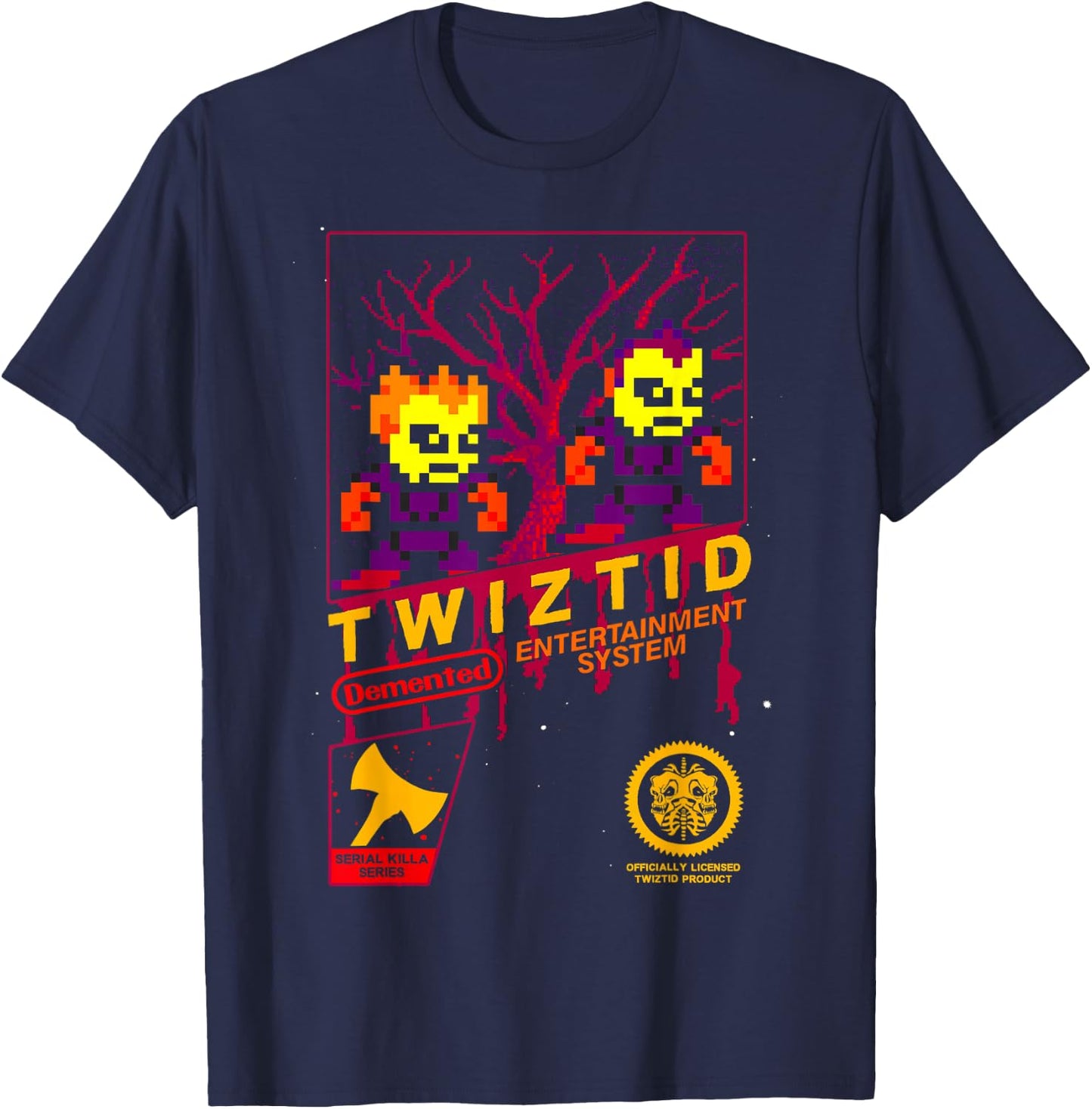 Twiztid - DEP T-Shirt - T-Shirt | Navy