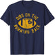 Dibs On The Running Back Funny Football Wife Girlfriend Love T-Shirt - T-Shirt | Navy