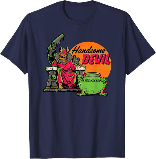 Disney 100 Villains Horned King The Black Cauldron Halloween T-Shirt - T-Shirt | Navy