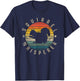 Squirrel Whisperer Vintage Sunset Cute Women's Squirrel T-Shirt - T-Shirt | Navy