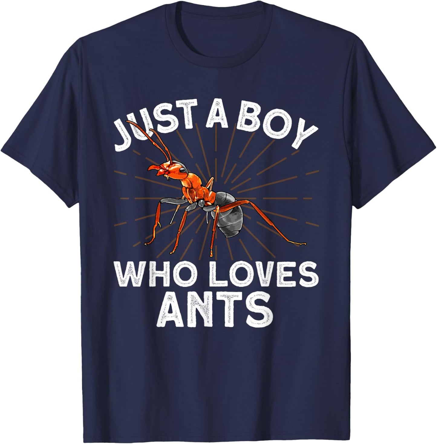 Cool Ant Boys Kids Ant Farm Entomology Ants Insect T-Shirt - T-Shirt | Navy