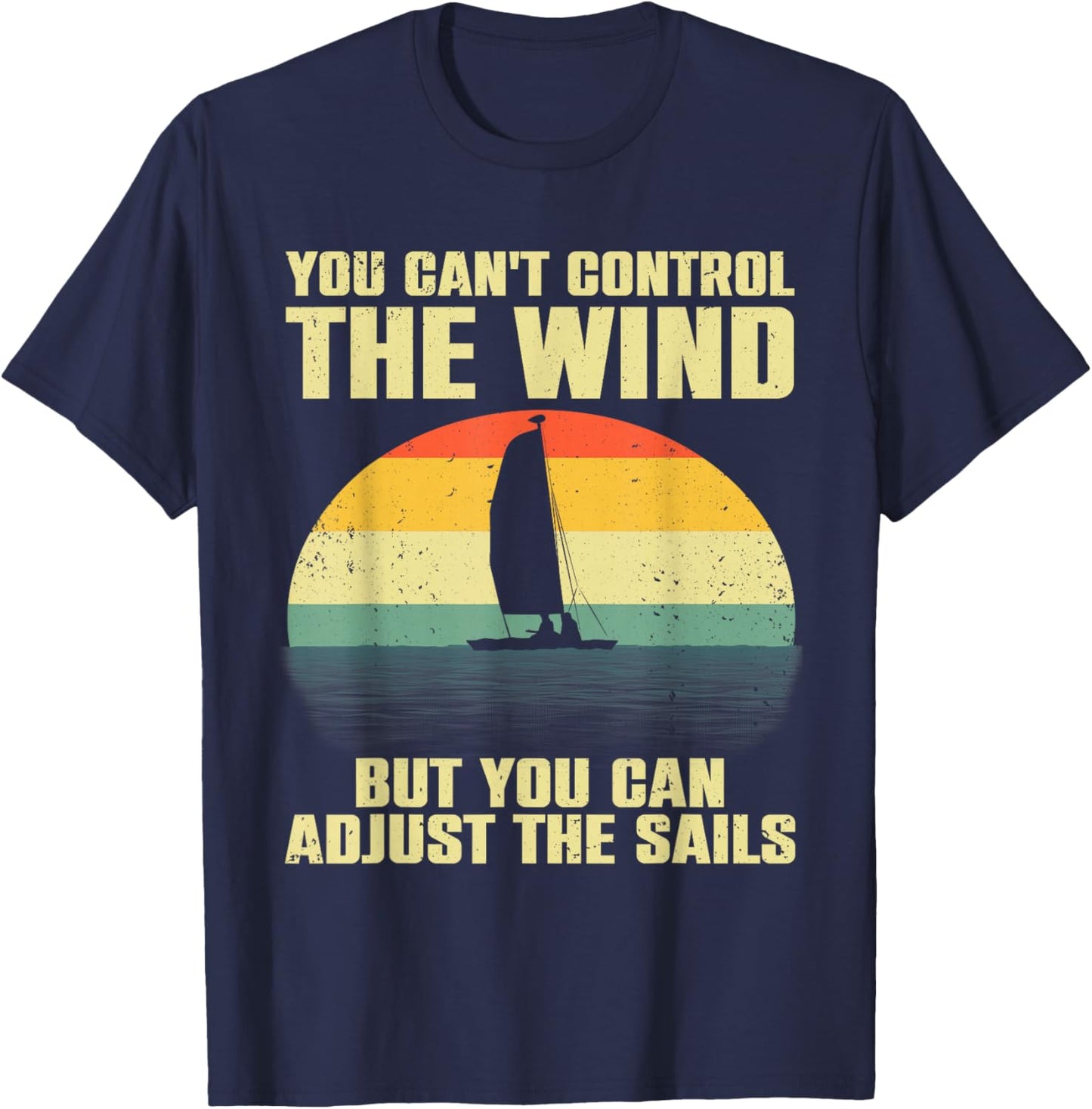 Cool Sailing Women Sailboat Boating Sail Boat Owners T-Shirt - T-Shirt | Navy
