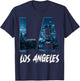 Men, Woman, Teenager L.A. Love Design Los Angeles City California T-Shirt - T-Shirt | Navy