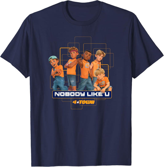 Disney Pixar Turning Red 4 Town Group Nobody Like You T-Shirt - T-Shirt | Navy