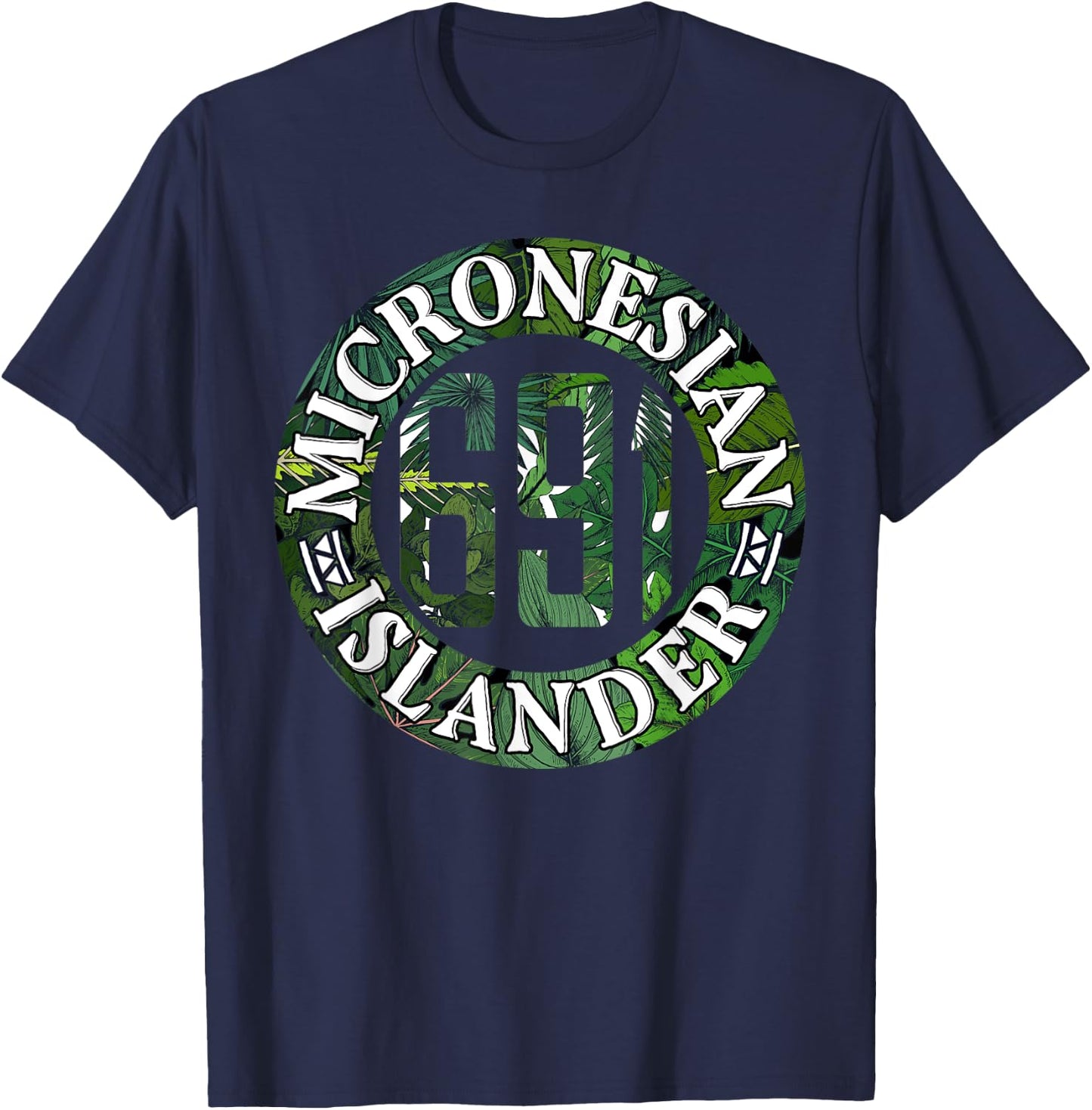 Nesian Heritage Micronesia 691 Pohnpei Chuuk Kosrae Yap - Women's Black Small Classic Fit Short Sleeve T-Shirt - T-Shirt | Navy