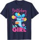 Dolphin Birthday Birthday Girl T-Shirt - T-Shirt | Navy