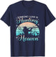 Someone I Love Is Hunting In Heaven Vintage T-Shirt - T-Shirt | Navy