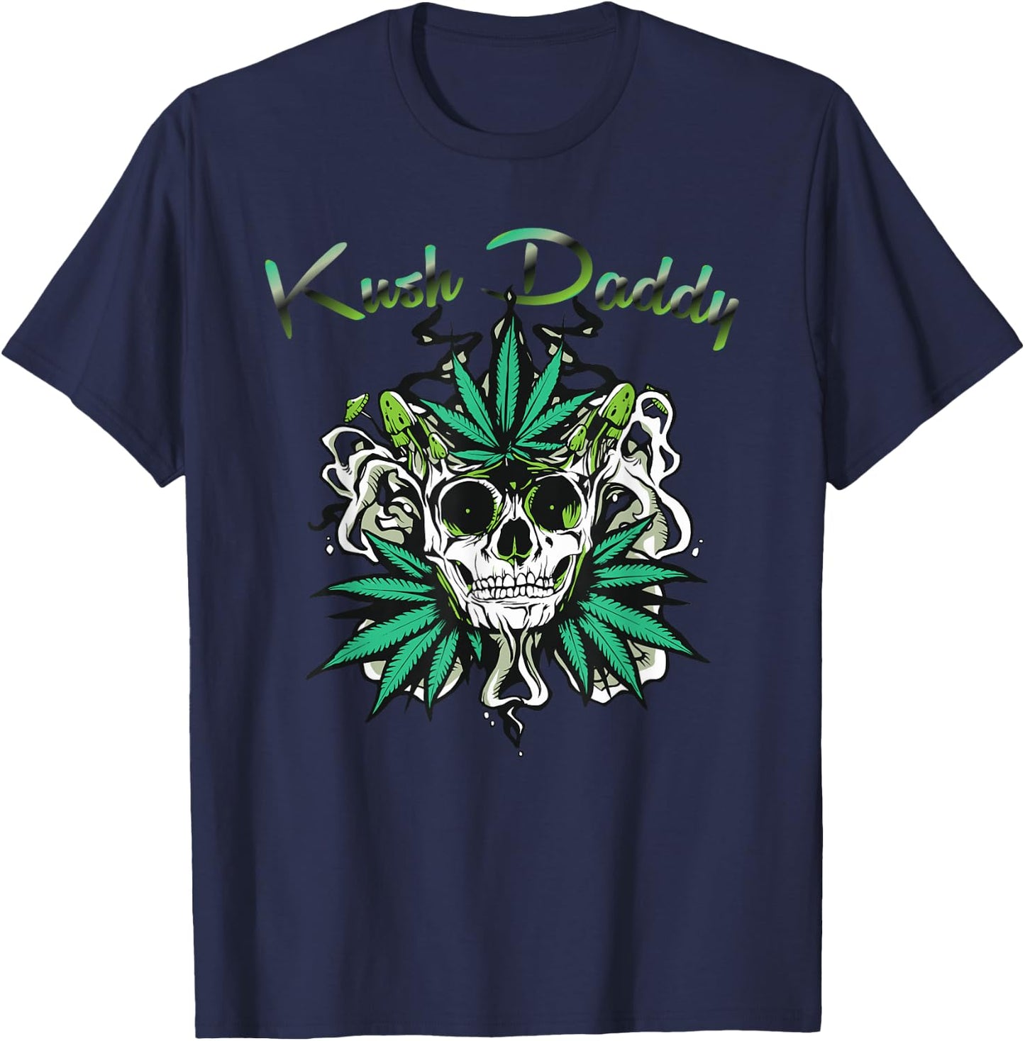 Kush Papa LOVE T-Shirt - T-Shirt | Navy