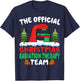 Xmas Radiation Therapy Team - Radiation Therapist Christmas T-Shirt - T-Shirt | Navy