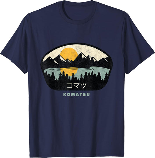 Komatsu Japan, Komatsu Special Gift Komatsu T-Shirt - T-Shirt | Navy