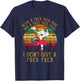 With A Fuck Fuck Here And A Fuck Fuck There T-Shirt - T-Shirt | Navy