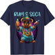 Rum And Soca, Soca Fans, Caribbean Carnival Party, Men T-Shirt - T-Shirt | Navy