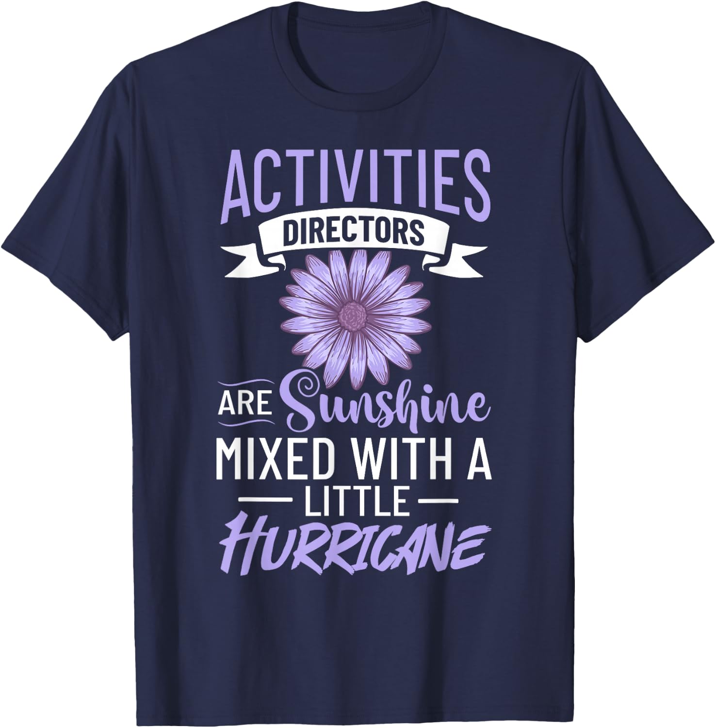 Activity Director Assistant Ideas Activities Planner T-Shirt - T-Shirt | Navy
