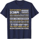 Best Born in November Scorpio Birthday T-Shirt - T-Shirt | Navy