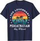 Legendary Retired Pediatrician T-Shirt - T-Shirt | Navy