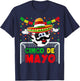 Cinco de Mayo Soccer Mexican Party for Kids boys girls T-Shirt - T-Shirt | Navy