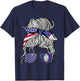 Guamanian American Patriot Grown Proud Women Girl Flag T-Shirt - T-Shirt | Navy