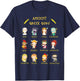 Greek Gods Cute Kawaii, Ancient Mythology Olympus T-Shirt - T-Shirt | Navy