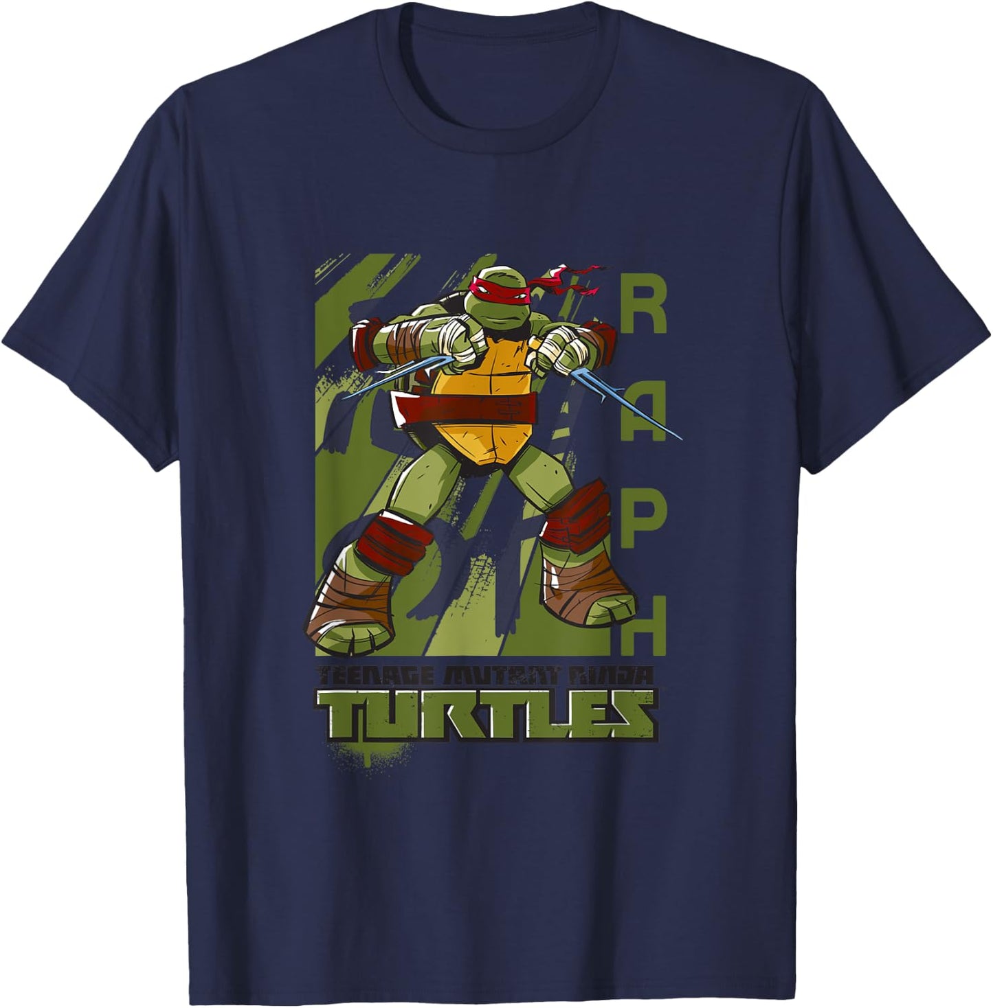 Mademark x Teenage Mutant Ninja Turtles - Teenage Mutant Ninja Turtles - Original TMNT New Raphael T-Shirt - T-Shirt | Navy
