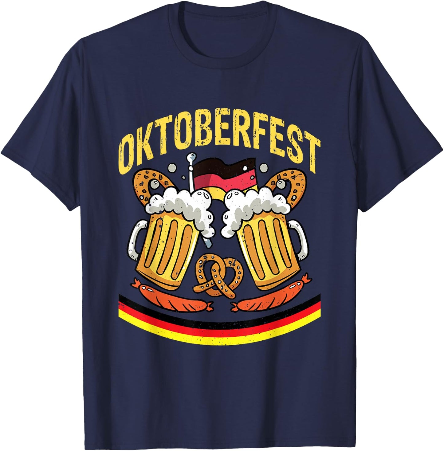 Oktoberfest 2025 Funny Oktoberfest 2025 Costume Men Women T-Shirt - T-Shirt | Navy