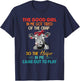 The Good Girl In Me Got Tired Of The Crap So The Heifer T-Shirt - T-Shirt | Navy