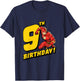 Kids The Flash 9th Birthday T-Shirt - T-Shirt | Navy