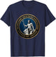 Poseidon Ancient Greek God T-Shirt - T-Shirt | Navy